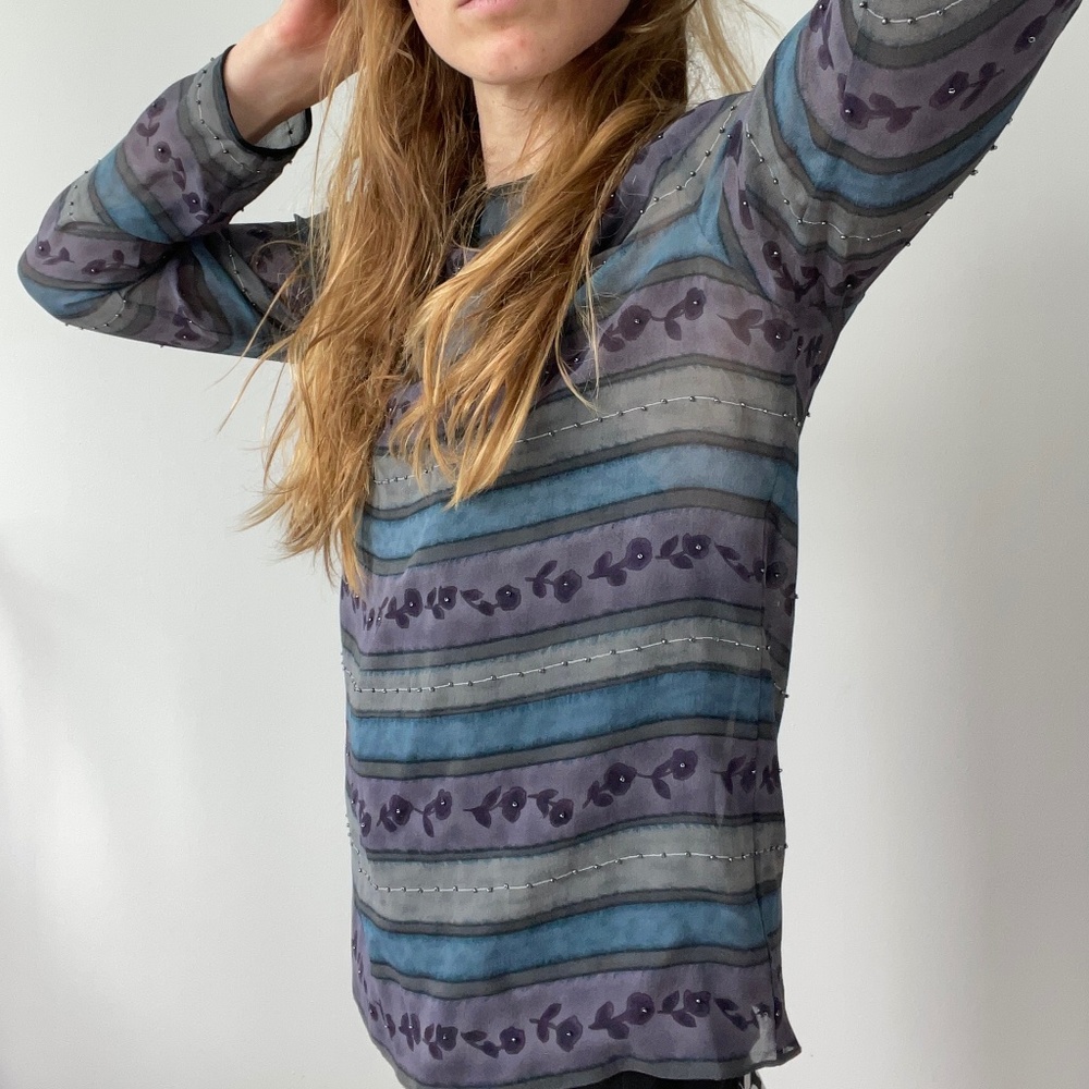 Sheer Dana Buchman Shirt